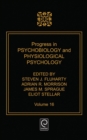 Progress in Psychobiology and Physiological Psychology - Book