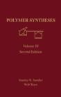 Polymer Synthesis : Volume 3 - Book