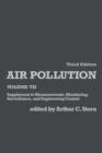 Air Pollution : Supplement to Measurements, Monitoring, Surveillance, and Engineering Control Volume 7 - Book