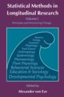 Statistical Methods in Longitudinal Research : Principles and Structuring Change Volume 1 - Book