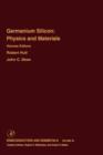 Germanium Silicon: Physics and Materials : Volume 56 - Book
