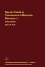 Recent Trends in Thermoelectric Materials Research: Part Three : Volume 71 - Book
