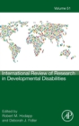 International Review of Research in Developmental Disabilities : Volume 51 - Book