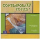 Contemporary Topics 1 Classroom Audio Program, Audio CDs : Intermediate Listening and Note-Taking Skills - Book
