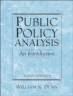 Public Policy Analysis : An Introduction - Book