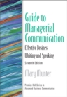 Guide to Managerial Communication : Effective Business Writing and Speaking - Book