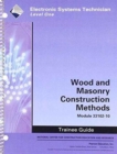 33102-10 Wood and Masonry Construction Methods TG - Book