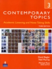 Contemporary Topics 3: Academic and Note-Taking Skills (Advanced) - Book