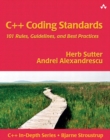 C++ Coding Standards : 101 Rules, Guidelines, and Best Practices - eBook