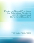 Evidence-Based Practices for Educating Students with Emotional and Behavioral Disorders - Book