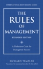 Rules of Management, Expanded Edition, The : A Definitive Code for Managerial Success - eBook