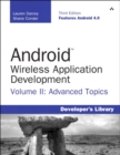 Android Wireless Application Development Volume II :  Advanced Topics - Lauren Darcey