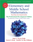 Elementary and Middle School Mathematics : Teaching Developmentally: The Professional Development Edition for Mathematics Coaches and Other Teacher Leaders - Book