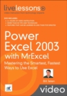 Power Excel 2003 with MrExcel LiveLessons (Video Training) - Book