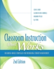 Classroom Instruction that Works : Research-Based Strategies for Increasing Student Achievement - Book
