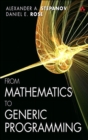 From Mathematics to Generic Programming - eBook