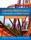 Learning Mathematics in Elementary and Middle School : A Learner-Centered Approach - Book