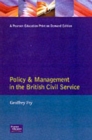 Policy & Management British Civil Servic - Book