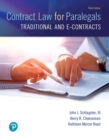 Contract Law for Paralegals : Traditional and e-Contracts - Book