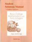 Student Solutions Manual for Basic College Mathematics with Early Integers - Book