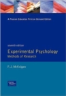 Experimental Psychology Methods of Research - Book