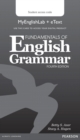 Fundamentals of English Grammar MyLab English and eText Access Code Card - Book