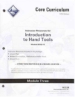 00103-15 Introduction to Hand Tools Instructor Guide - Book