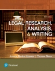 Legal Research, Analysis, and Writing - Book