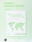 Student Solutions Manual for Elementary Statistics : Picturing the World - Book