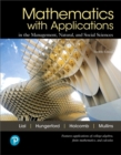 Mathematics with Applications In the Management, Natural, and Social Sciences - Book