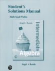 Student Solutions Manual for Intermediate Algebra for College Students - Book