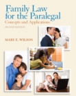Family Law for the Paralegal : Concepts and Applications - Book