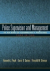 Police Supervision and Management - Book