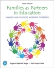 Families as Partners in Education : Families and Schools Working Together - Book