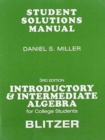 Student Solutions Manual for for Introductory & Intermediate Algebra for College Students - Book