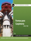 Carpentry Forms Trainee Guide in Spanish, Level 3 - Book