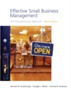 Effective Small Business Management - Book