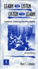 Learn to Listen, Listen to Learn : Academic Listening and Note-taking - Book