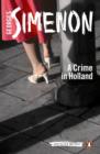 A Crime in Holland : Inspector Maigret #7 - eBook