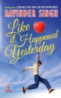Like It Happened Yesterday - Book