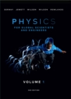 Physics For Global Scientists and Engineers, Volume 1 - Book