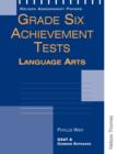 Grade Six Achievement Tests Language Arts - Book
