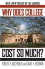 Why Does College Cost So Much? - Book