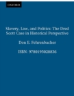 Slavery, Law, and Politics : The Dred Scott Case in Historical Perspective - eBook