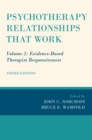 Psychotherapy Relationships that Work : Volume 2: Evidence-Based Therapist Responsiveness - eBook