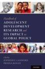 Handbook of Adolescent Development Research and Its Impact on Global Policy - Book