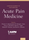 Acute Pain Medicine - Book