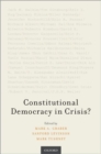 Constitutional Democracy in Crisis? - Book