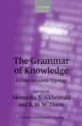 The Grammar of Knowledge : A Cross-Linguistic Typology - eBook