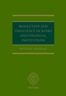 Resolution and Insolvency of Banks and Financial Institutions - eBook